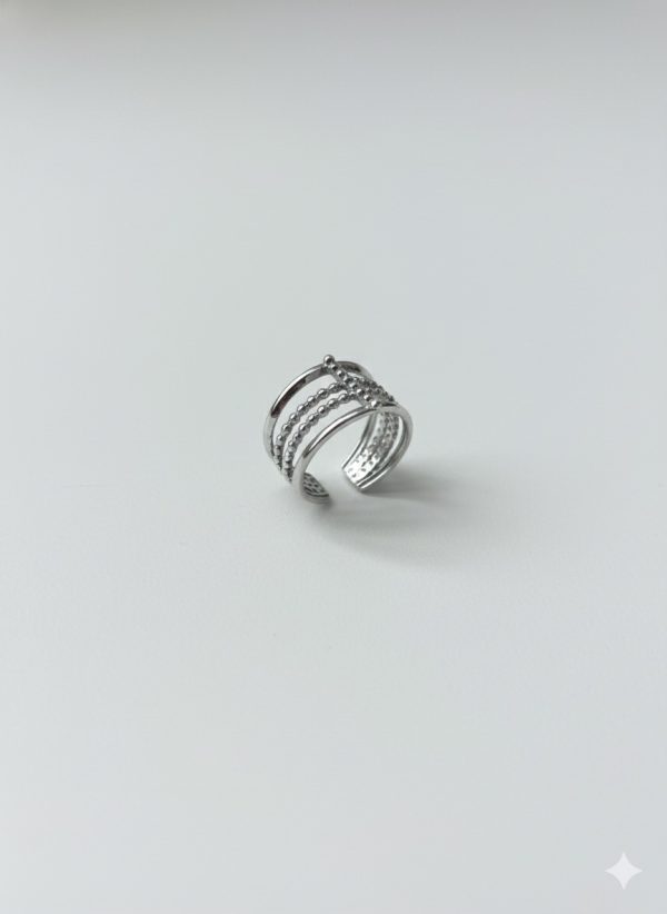 Bague EMA argentée