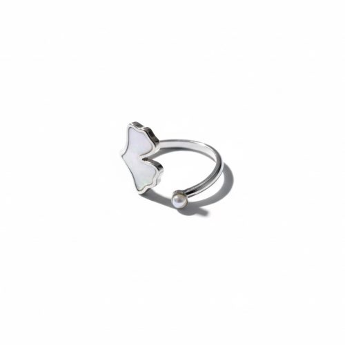 Bague AVA argentée