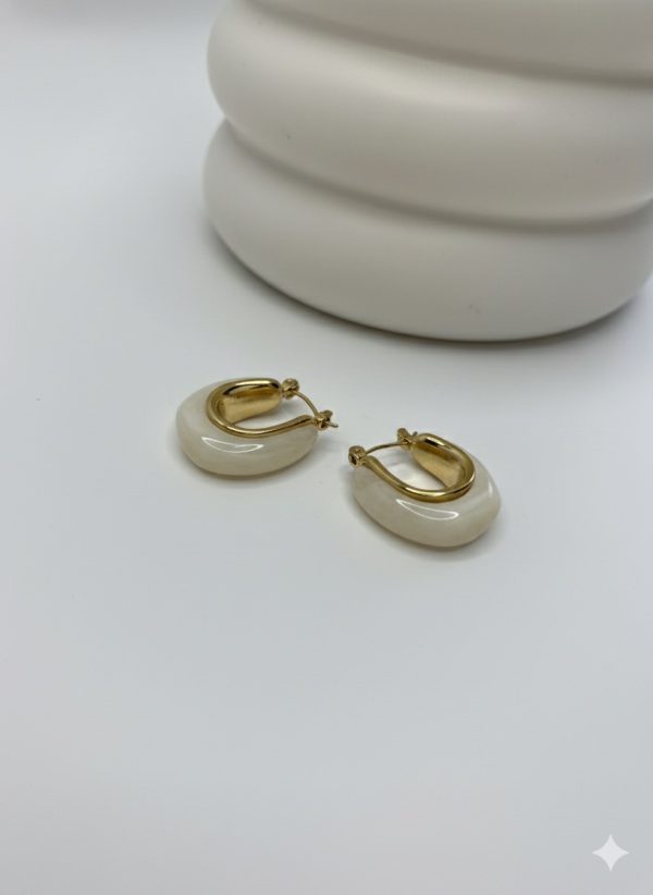 Boucles SURA écru