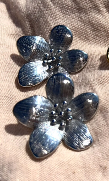 Boucles SIA argenté