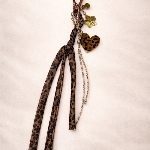 Bijoux de sac léopard