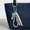 Bijoux de sac bleu