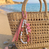 Bijoux de sac rose