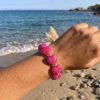 Bracelet résine ROSE